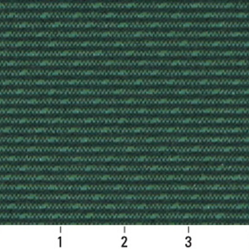 Evergreen Dark Green Contemporary Damask Upholstery Fabric by the Yard — Scale in inches