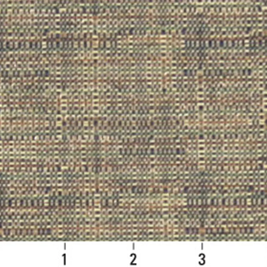 Jade Beige and Black Plain Damask Upholstery Fabric by the Yard — Scale in inches