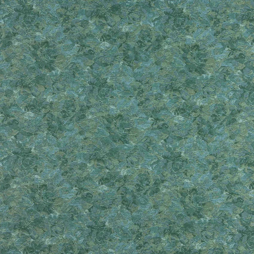 Lagoon Aqua and Light Blue Contemporary Damask Upholstery Fabric by the Yard