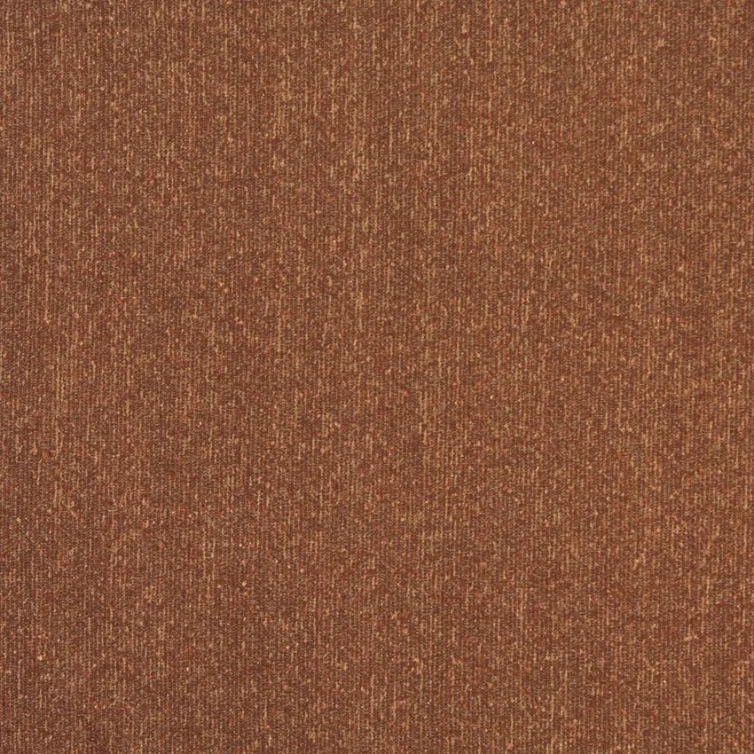 Brown Coral Plain Tweed Upholstery Fabric