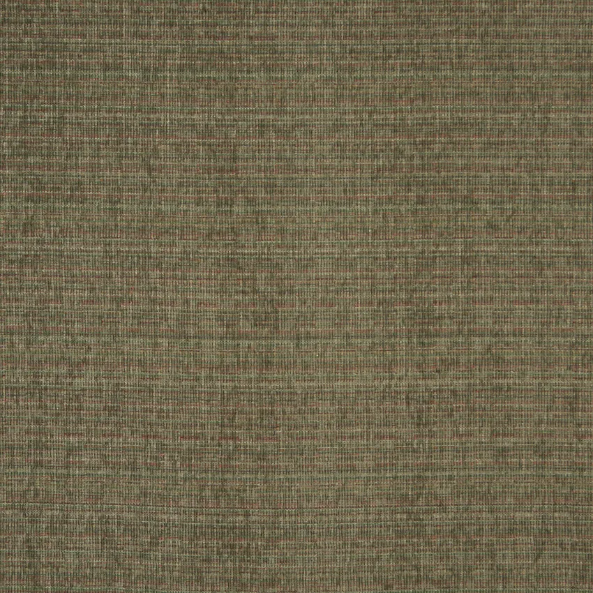 Fern Dark Green and Light Green Plain Chenille Upholstery Fabric
