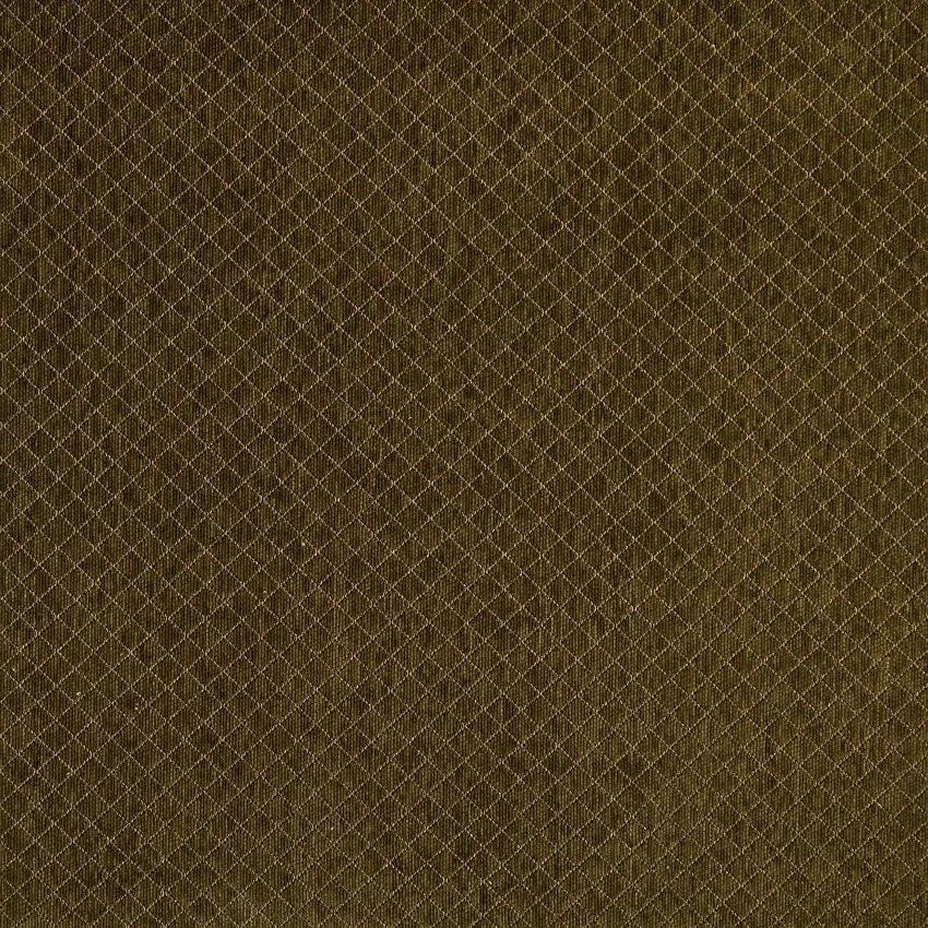 Moss Dark Green Small Scale Chenille Upholstery Fabric by the Yard