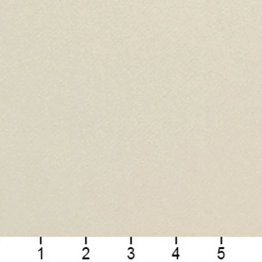 Champagne White Plain Damask Upholstery Fabric — Scale in inches