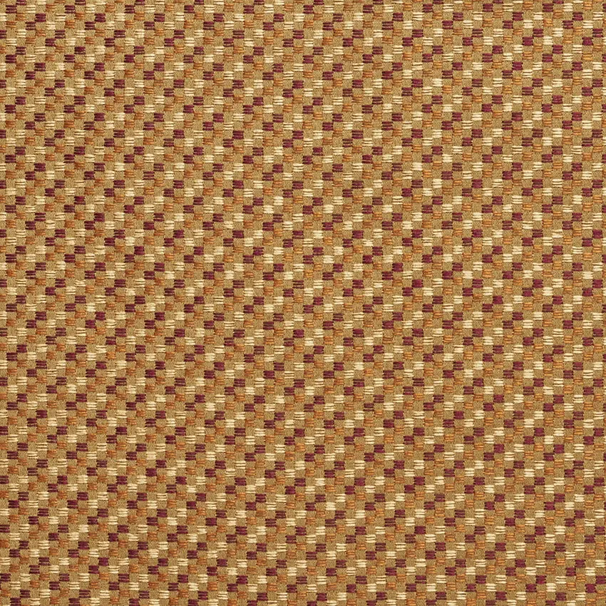 Bullion Beige and Burgundy Contemporary Damask Tweed Upholstery Fabric