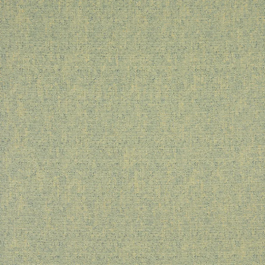 Green Aqua and Gold Plain Heavy Canvas Texture Damask Upholstery Fabric