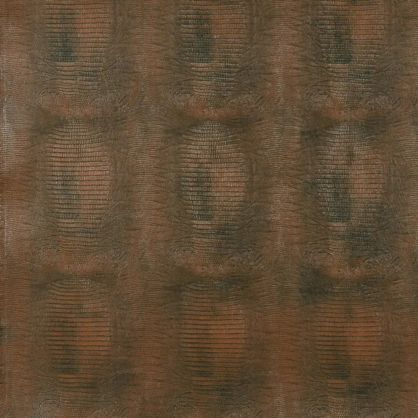 Briarwood Brown Animal Print Automotive Vinyl Upholstery Fabric by the Yard