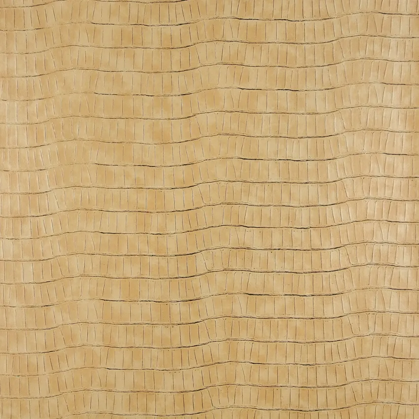 Bamboo Beige Animal Print Automotive Vinyl Upholstery Fabric by the Yard