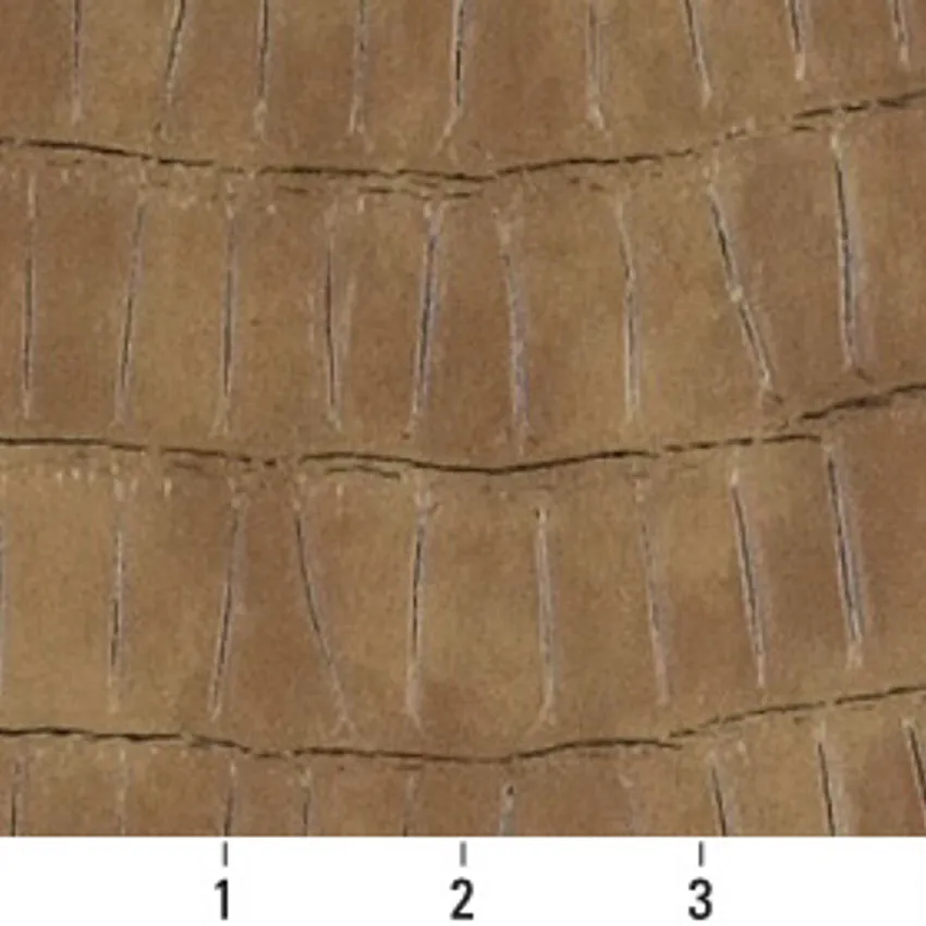 Beachwood Beige and Brown Animal Print Automotive Vinyl Upholstery Fabric by the Yard — Scale in inches