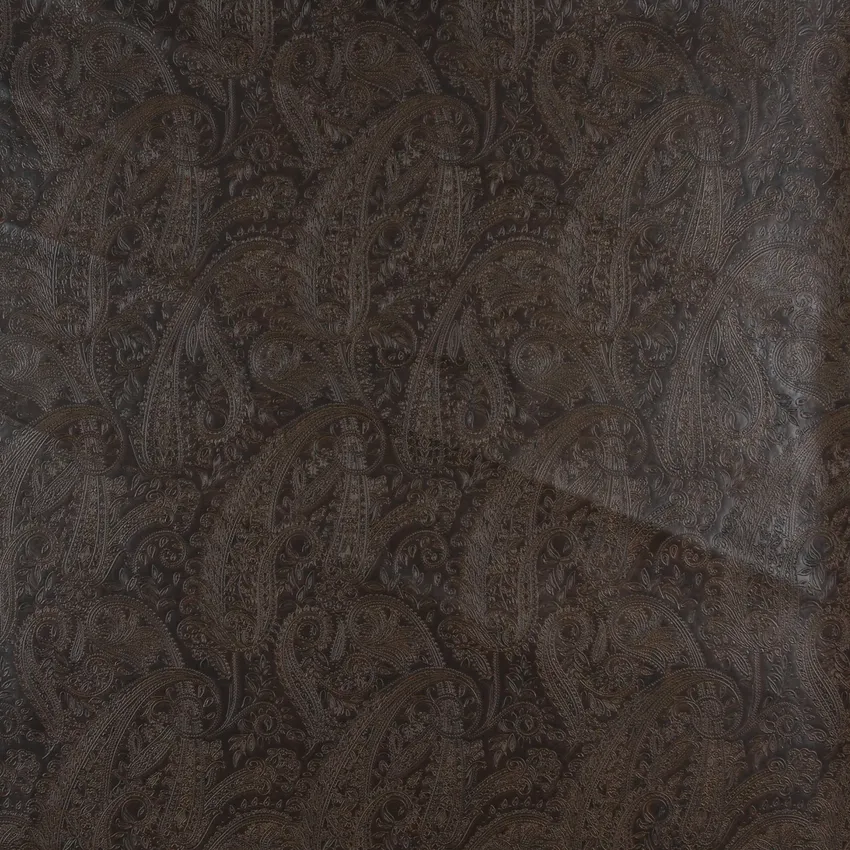 Mahogany Brown Decorative Auto Upholstery Fabric by the yard K8130