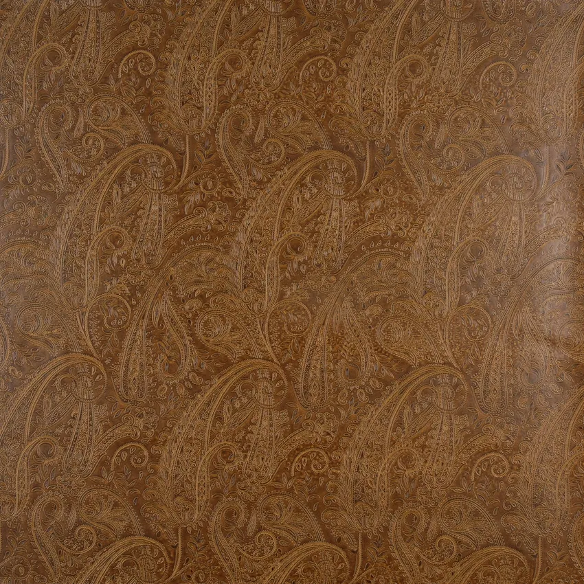 Antique Gold Brown and Gold Decorative Auto Upholstery Fabric by the Yard