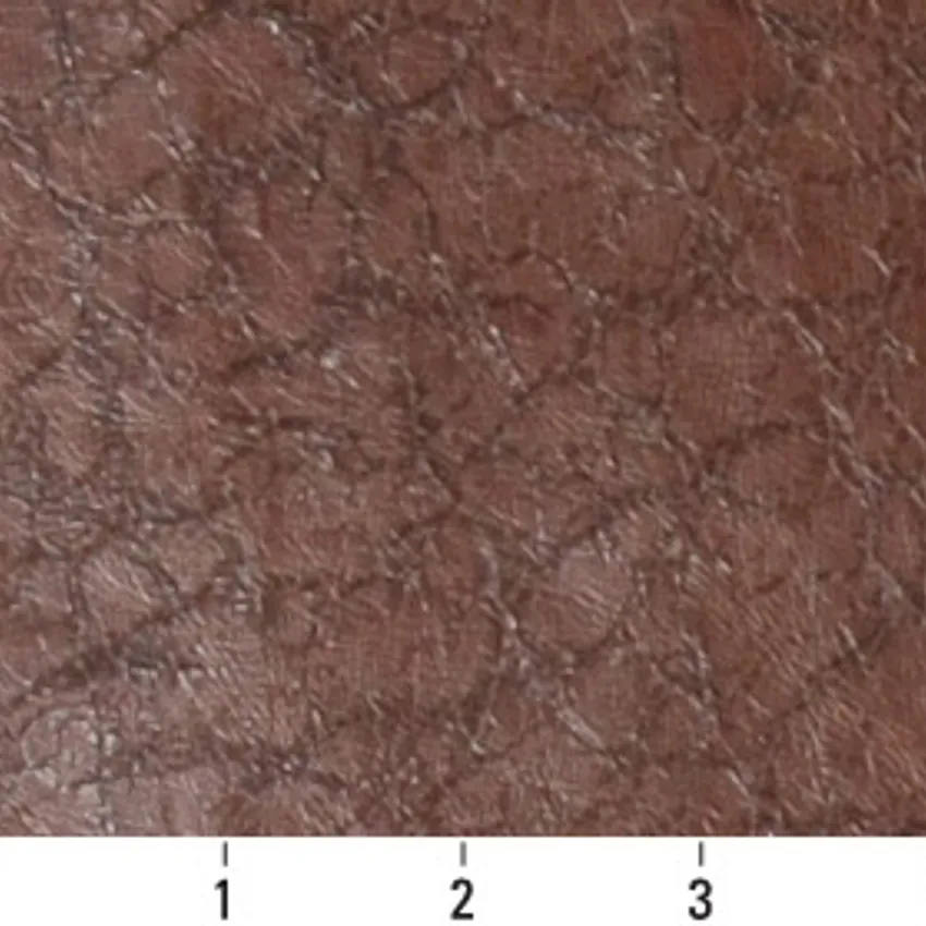 Chestnut Brown Animal Print Auto Upholstery Fabric by the Yard — Scale in inches