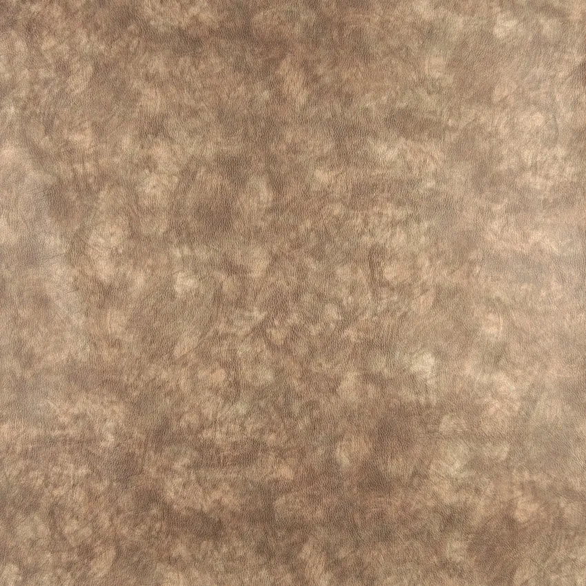 Bronze Brown and Coral Contemporary Leather Grain Upholstery Fabric by the Yard