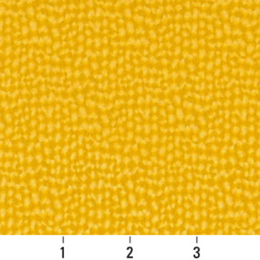 Nugget Gold Metallic Vinyl Upholstery Fabric — Scale in inches