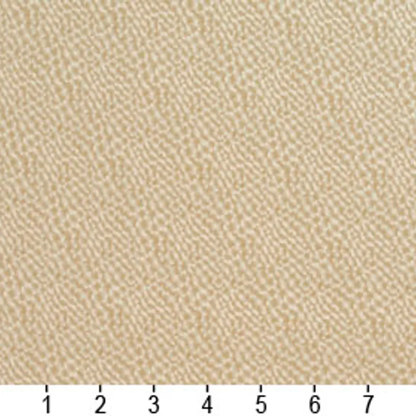 Champagne Molten Gold Metallic Vinyl Upholstery Fabric — Scale in inches