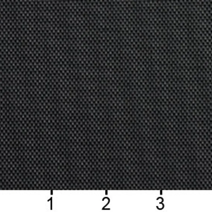 Black Contemporary Decorative Upholstery Fabric by the Yard — Scale in inches