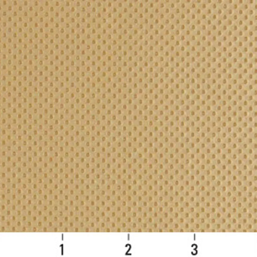 Sandstone Gold Dotted Texture Vinyl Upholstery Fabric — Scale in inches