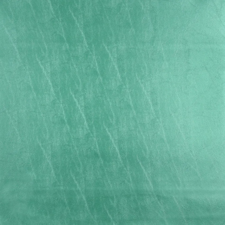 Emerald Light Green Metallic Shine Leather Texture Vinyl Upholstery Fabric