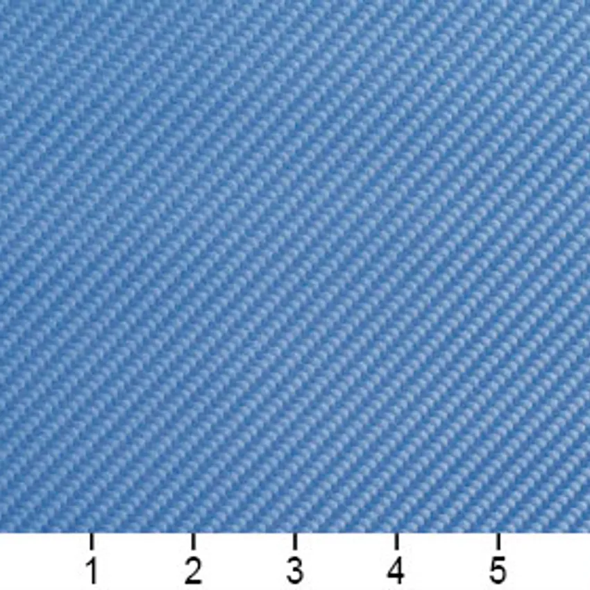 Light Blue Azure Diagonal Diamond Stripe Texture Vinyl Upholstery Fabric — Scale in inches