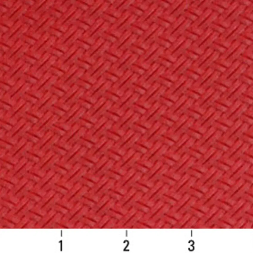 Cayenne  Small Scale Leather Looks Upholstery Fabric by the Yard — Scale in inches