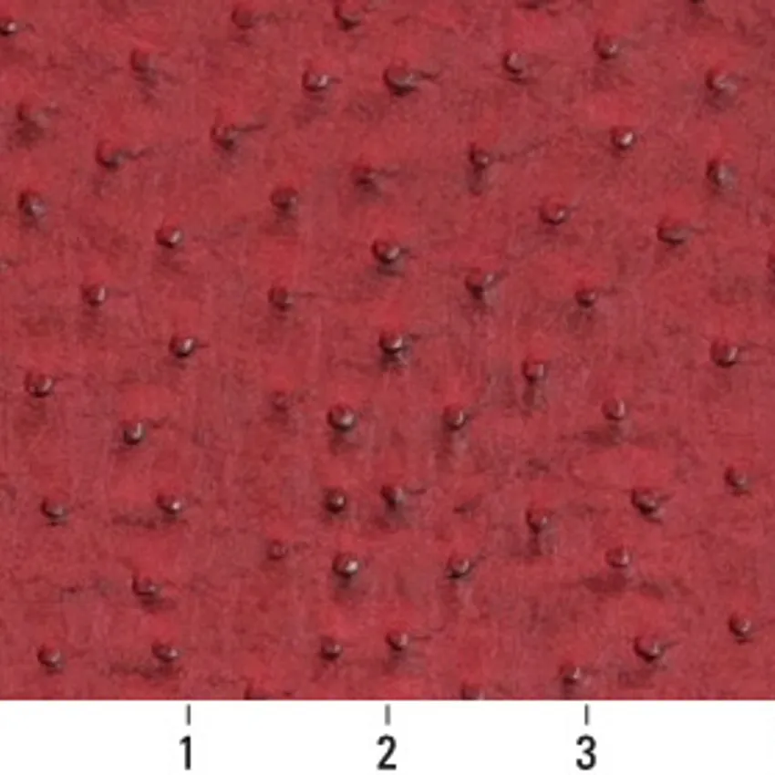 Cherry Pink Animal Print Decorative Upholstery Fabric by the Yard — Scale in inches