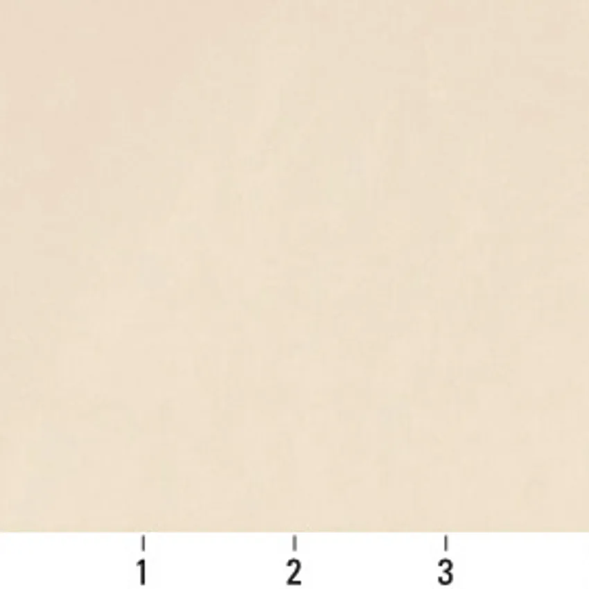 Bone Beige and White Decorative Upholstery Fabric by the Yard — Scale in inches