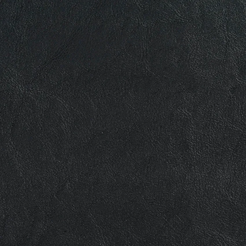 Onyx Black Metallic Light Leather Texture Vinyl Upholstery Fabric