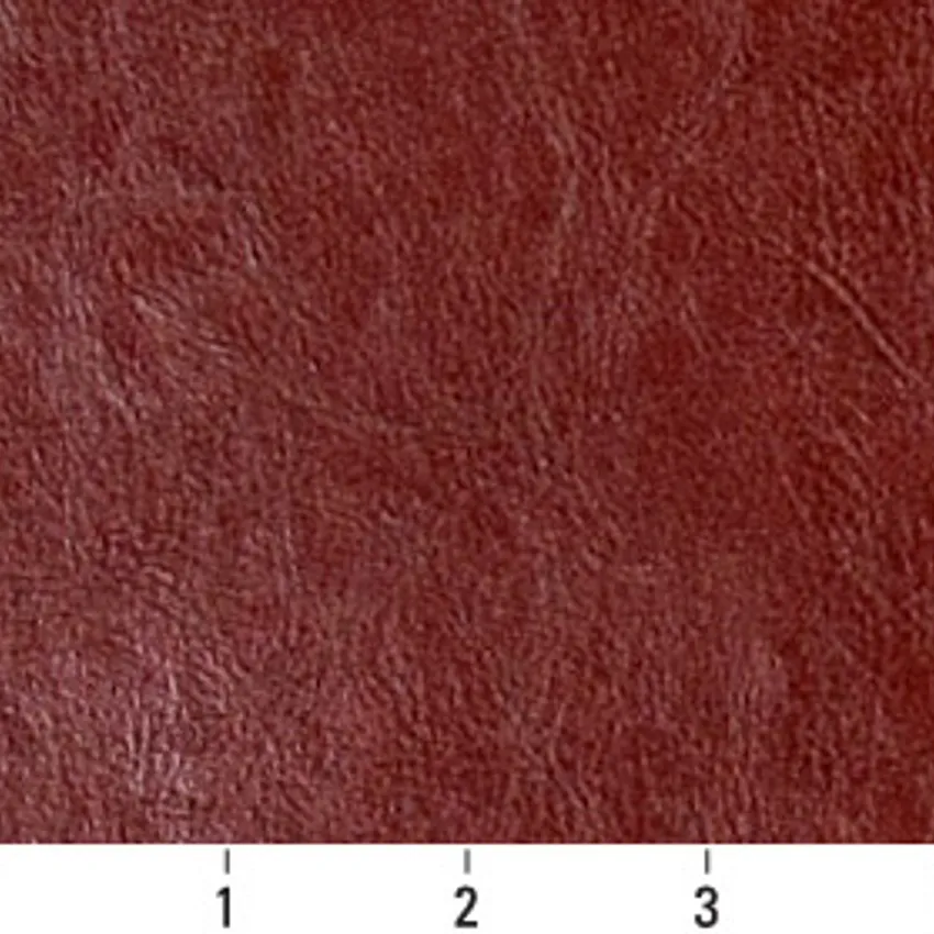 Russet Burgundy Decorative Upholstery Fabric by the Yard — Scale in inches