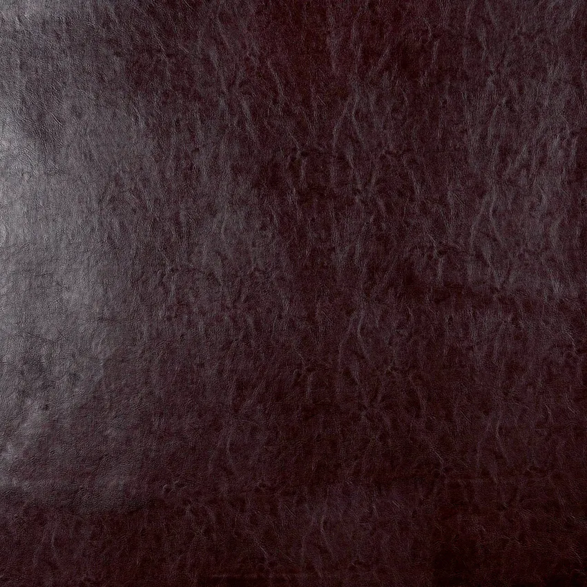 Merlot Burgundy Decorative Leather Grain Upholstery Fabric by the Yard