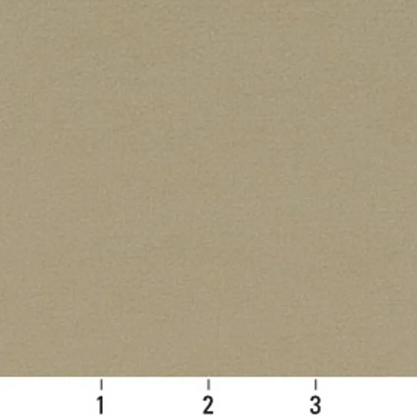 Sandalwood Beige Plain Light Leather Texture Vynil Upholstery Fabric — Scale in inches