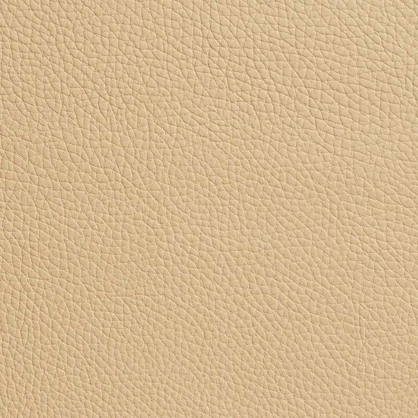 Bone Beige Animal Skin Look Leather Hide Grain Vinyl Upholstery Fabric
