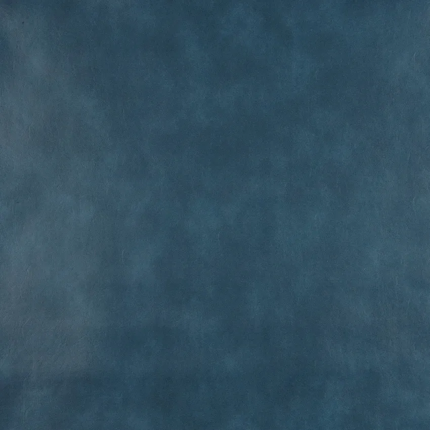Dark Blue Aqua and Dark Blue Plain Light Animal Hide Texture Automotive Vinyl Upholstery Fabric