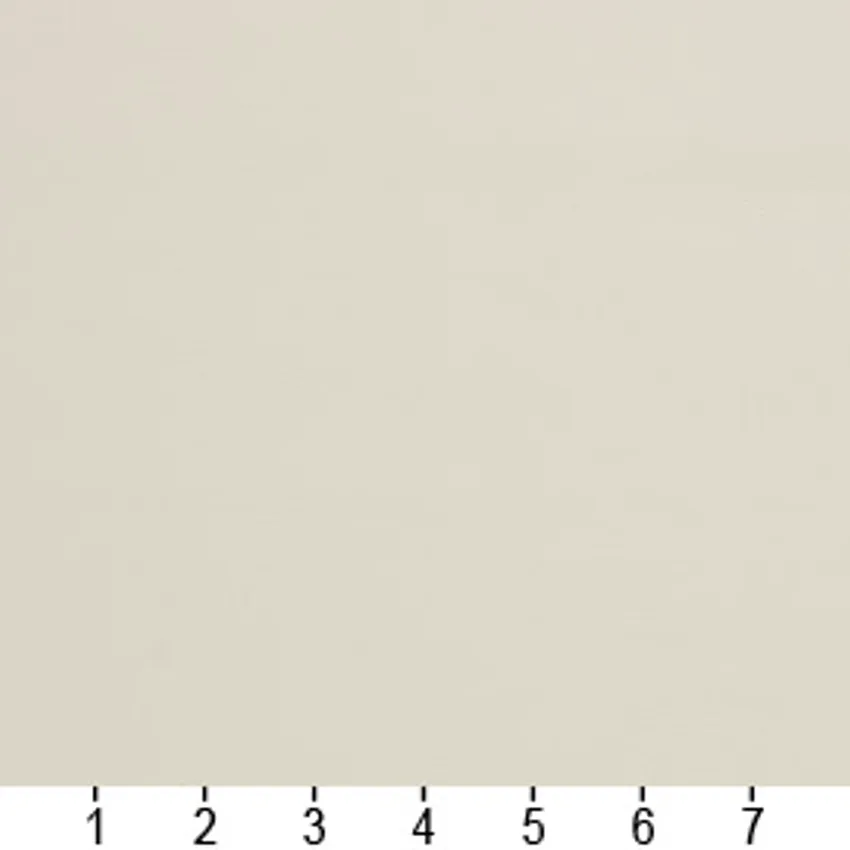Natural Off White Plain Automotive Light Animal Hide Texture Vinyl Upholstery Fabric — Scale in inches