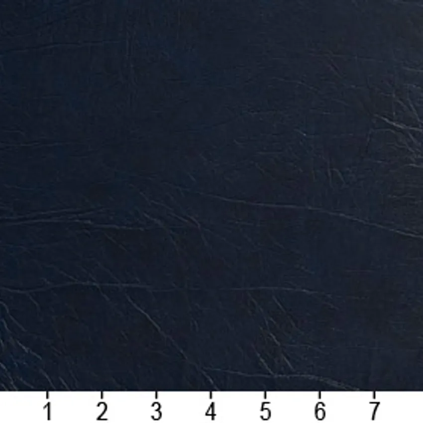 Dark Blue Blue Black Distressed Animal Hide Texture Automotive Vinyl Upholstery Fabric — Scale in inches