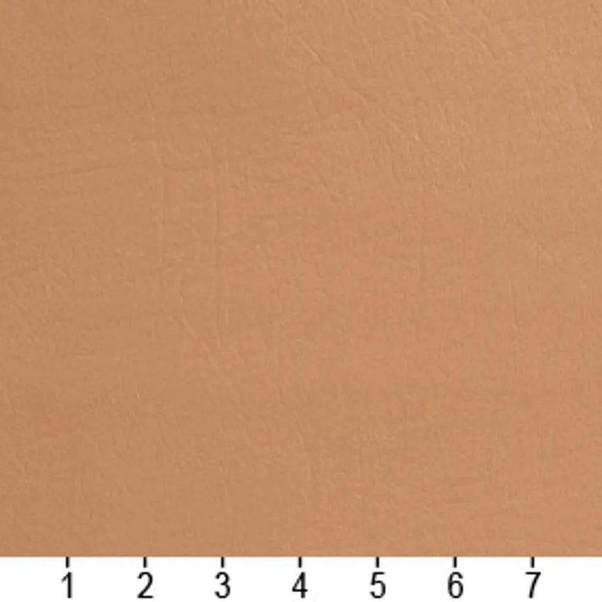 Driftwood Beige Light Leather Skin Texture Plain Light Automotive Vinyl Upholstery Fabric — Scale in inches