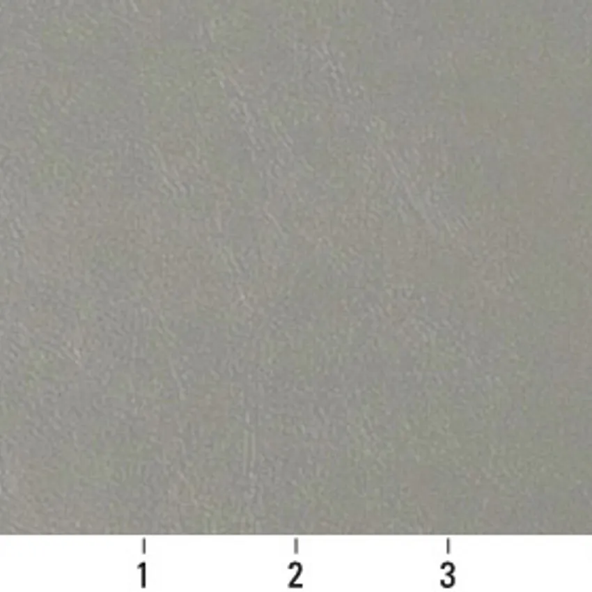Light Grey Gray Plain Automotive Animal Skin Texture  Upholstery Fabric — Scale in inches