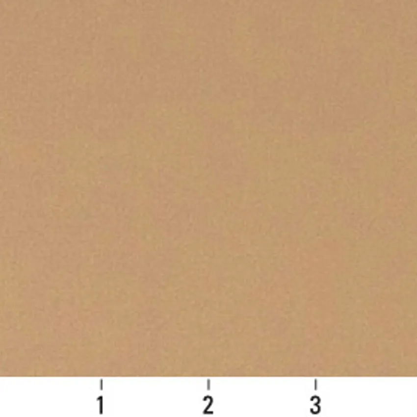 Tan Beige Plain Automotive Vinyl Upholstery Water and Bacteria Resistant Fabric — Scale in inches