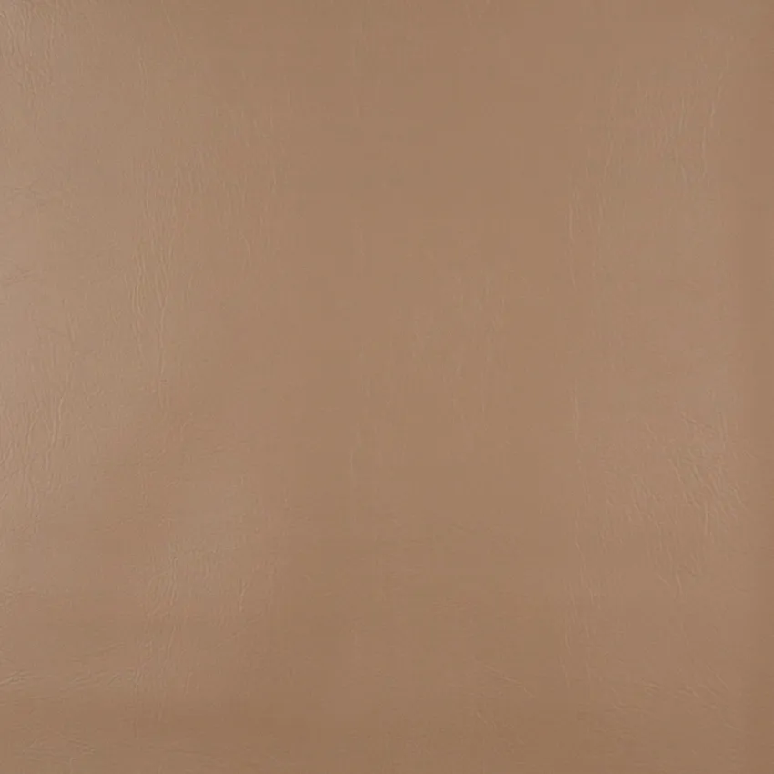 Chestnut Beige and Brown Plain Leather Grain Upholstery Fabric by the Yard