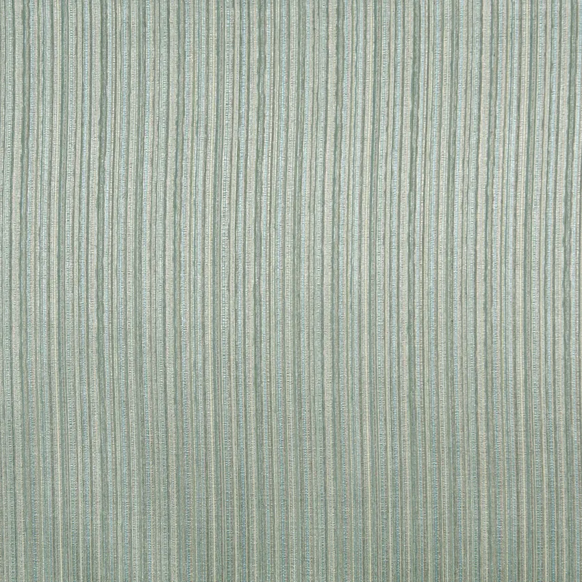 Gray Silver Green and Light Blue Modern Stripe Contemporary  Damask Upholstery Fabric
