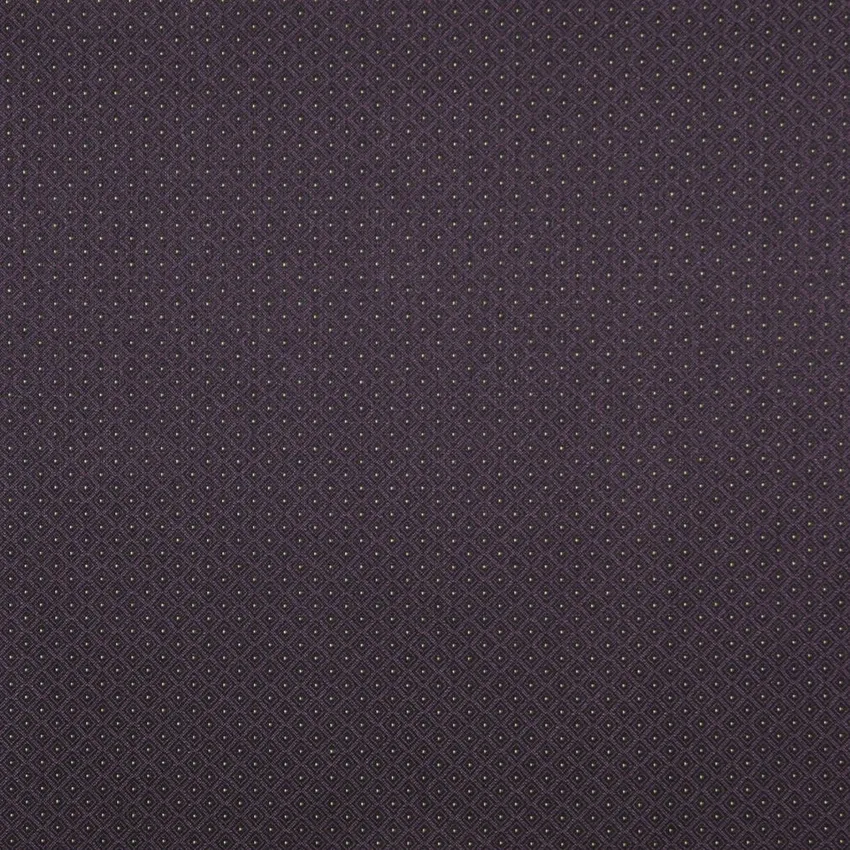 Grape Lilac Purple Small Scale  Small Scale Diamond Accent Damask Upholstery Fabric