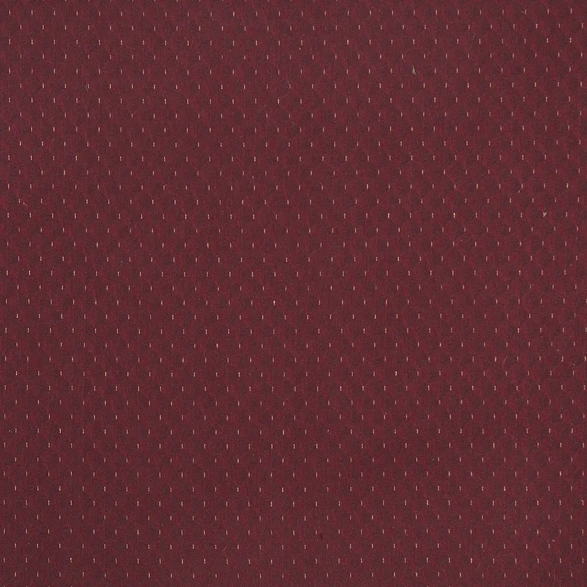 Burgundy Red Light Yellow Small Scale  Harlequin Diamond Accent Damask Upholstery Fabric 