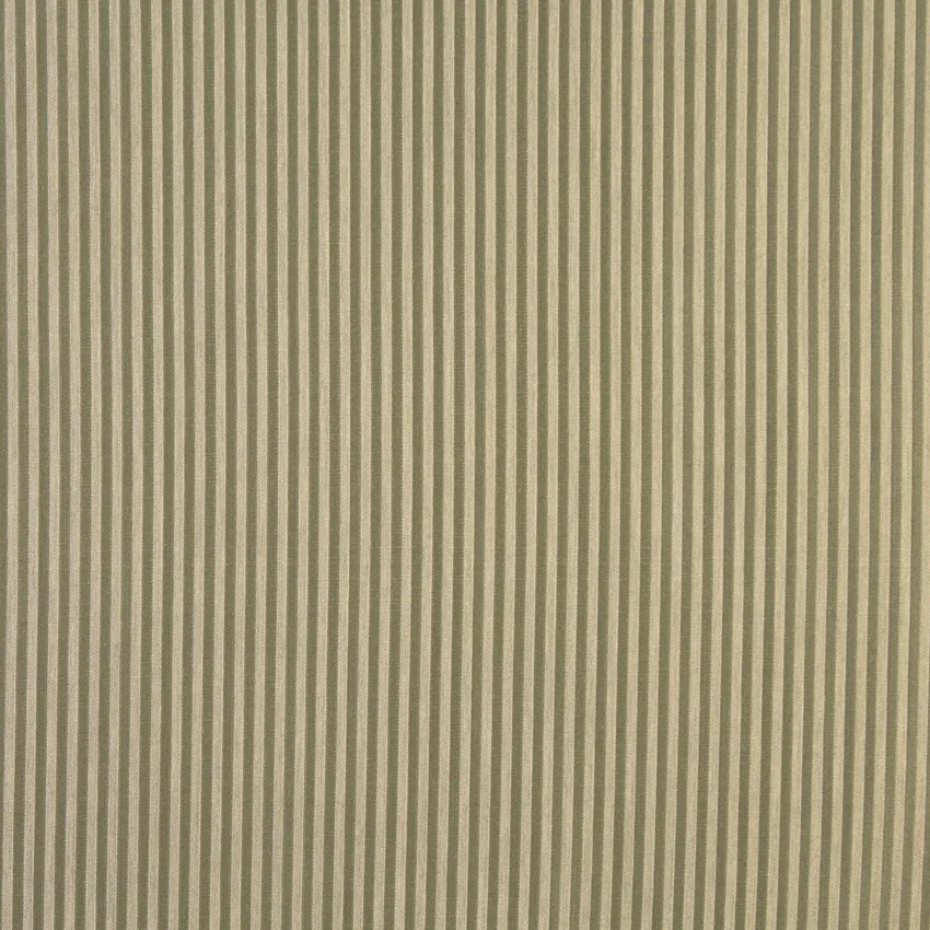 Mint Green and Tan Small Scale Stripe Damask Upholstery Fabric