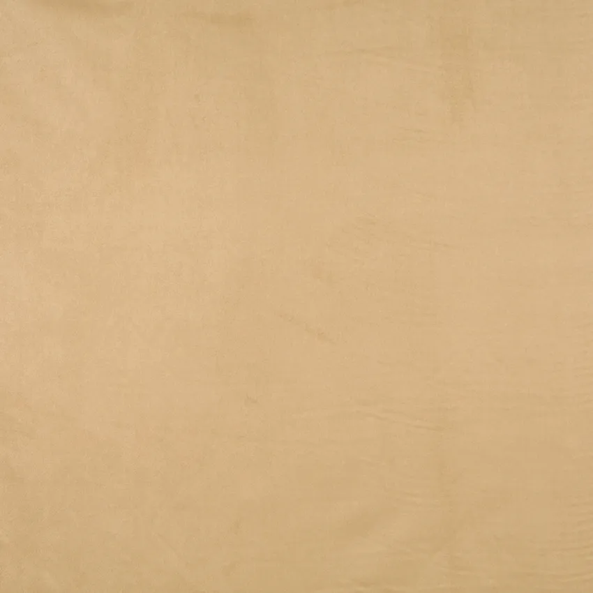 Camel Beige Plain Microfiber Upholstery Fabric by the Yard