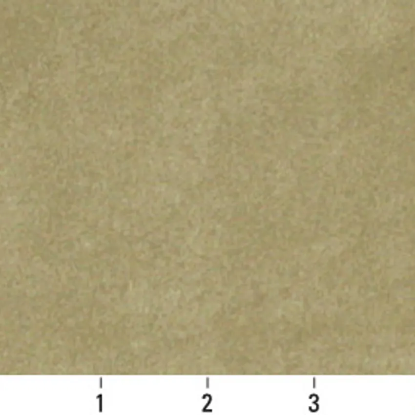 Willow Dark Green Plain Microfiber Upholstery Fabric by the Yard — Scale in inches