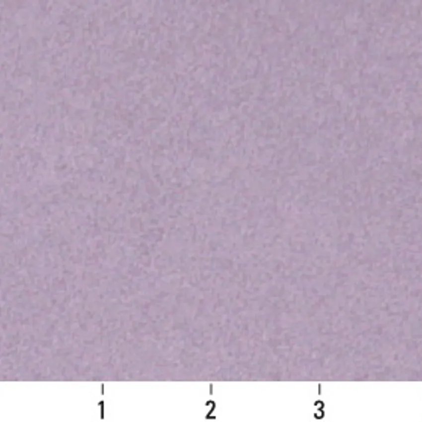 Heather Lilac Plain Microfiber Upholstery Fabric by the Yard — Scale in inches