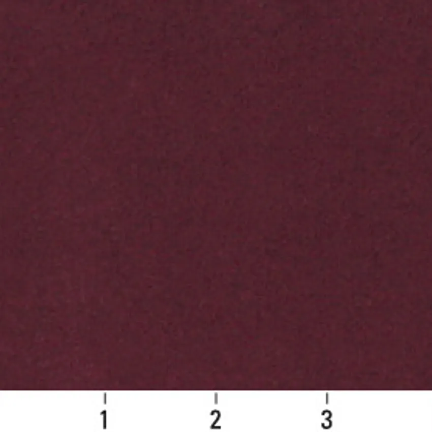Plum Lilac Plain Microfiber Upholstery Fabric by the Yard — Scale in inches