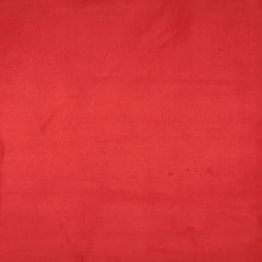 Coral Red Burgundy Plain Microfiber Upholstery Fabric by the Yard