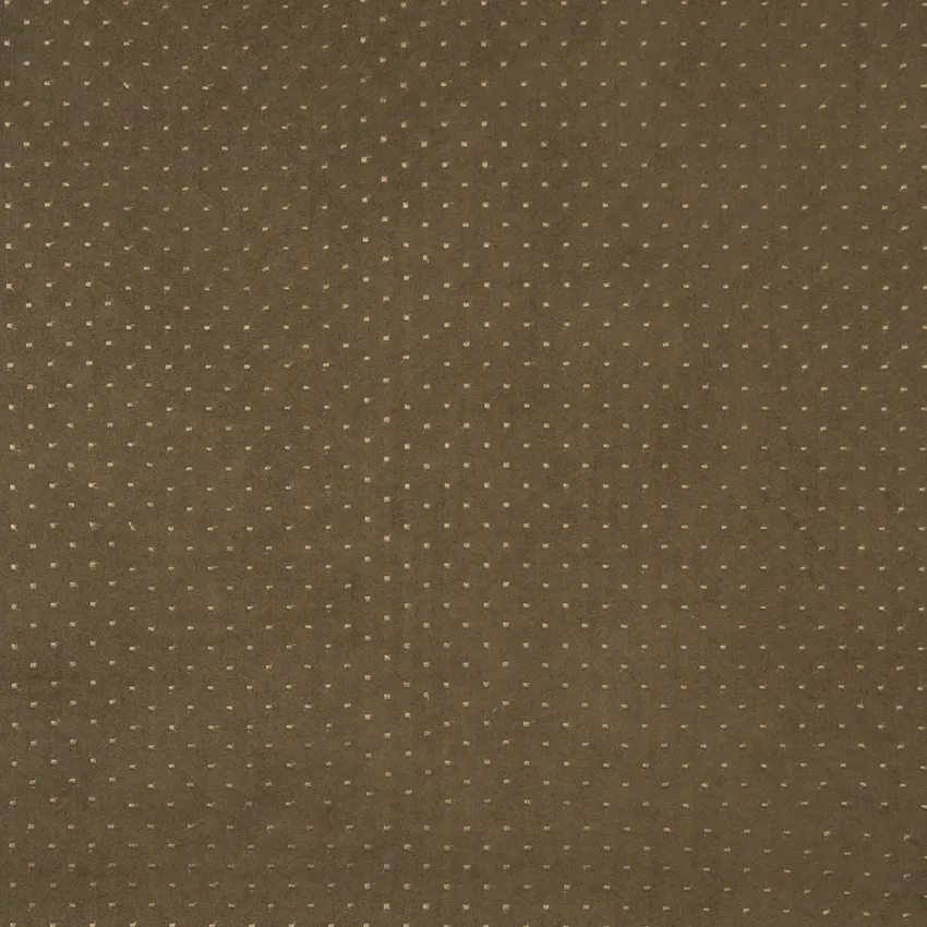 Olive Dot Dark Green Small Scale Microfiber Upholstery Fabric by the Yard