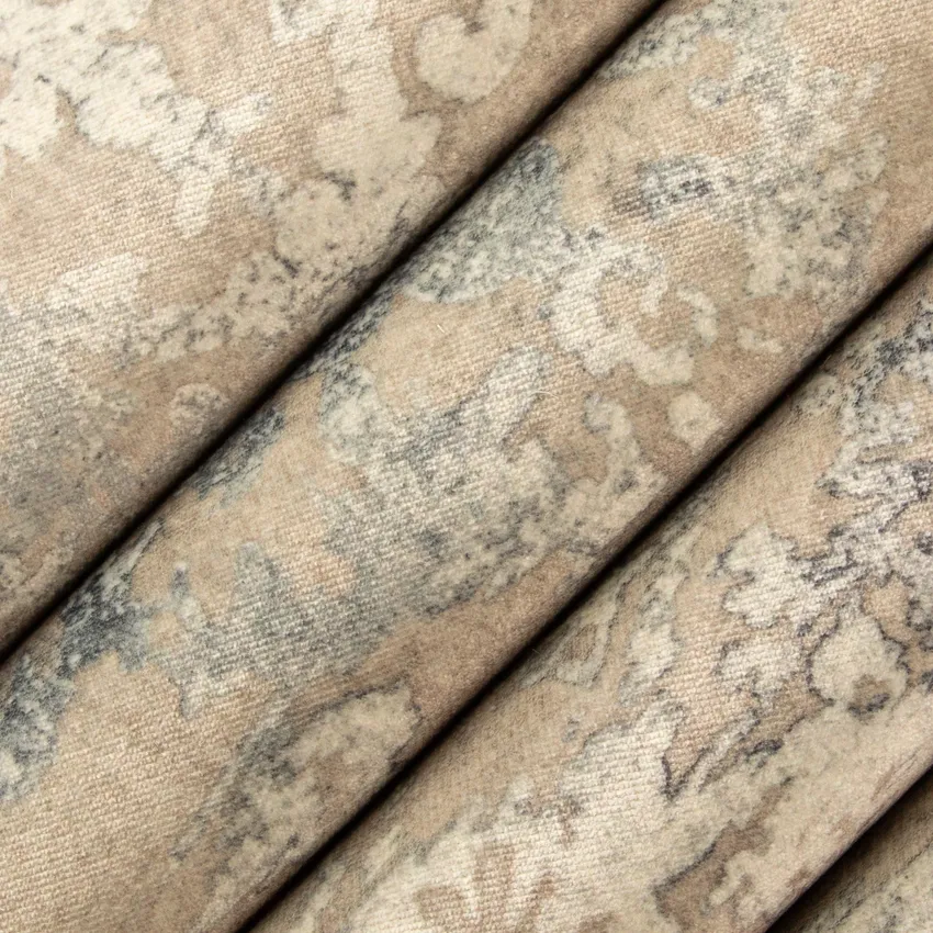 Alice Cappuccino Brown and Neutral Abstract & Geometric Prints Drapery and Upholstery Fabric by the Yard — Upholstery and Drapery Fabric