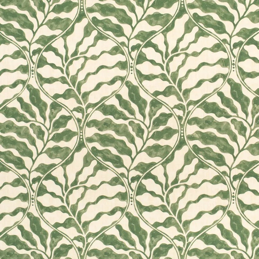Ashland Thyme Green Abstract & Geometric Prints Drapery and Upholstery Fabric by the Yard