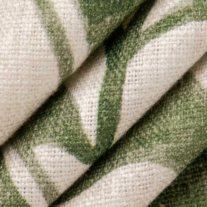 Ashland Thyme Green Abstract & Geometric Prints Drapery and Upholstery Fabric by the Yard — Upholstery and Drapery Fabric
